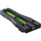 Meprolight Fiber-Tritium One-dot Sight Glock Rear Sight, Green, 0501013108