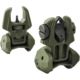 Meprolight Flip-Up Front &amp; Rear Tritium Sight Set w/2 Rear Dots