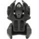 Meprolight Flip-Up Front &amp; Rear Tritium Sight Set, 2 Rear Dots, Black, FRBS M2D