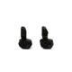 Meprolight Flip-Up Front &amp; Rear Tritium Sight Set, 2 Rear Dots, Black, FRBS M2D