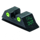 Meprolight For Glock 9/357Sig/40/45Gap, Rear Sight, Green, ML10224R.S