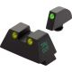 Meprolight Glock 9 mm/357 Sig/40 SW/45 GAP Green/Yellow Fixed Set TD, ML10224SUPY, 102243291