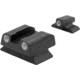Meprolight Green Front and Rear Night Sights for Beretta PX4 F&amp;G, ML10666G, 106663101