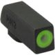 Meprolight Hyper-Bright - Highly Visible Day/Night Self-Illuminated Sights, Kimber 1911 Suppressed, Green Front, No Rear Sight, Black, 412303117