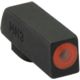 Meprolight Hyper-Bright - Highly Visible Day/Night Self-Illuminated Sights, CZ Shadow 2, Orange Front, No Rear Sight, Black, 477873137
