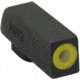 Meprolight Hyper-Bright - Highly Visible Day/Night Self-Illuminated Sights, Kimber 1911, Phosphorescent Yellow Front, No Rear Sight, Black, 412183127
