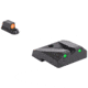 Meprolight Hyper-Bright - Highly Visible Day/Night Self-Illuminated Sights, CZ Shadow 2, Orange Front, Green Rear, Black, 477873131, 477873131