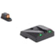 Meprolight Hyper-Bright - Highly Visible Day/Night Self-Illuminated Sights, CZ Shadow 2, Orange Front, Green Rear, Black, 477873131, 477873131