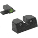 Meprolight Hyper-Bright Iwi Masada 9, Tactical &amp; Slim, Black Green Ring, 495873111, 495873111