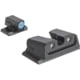 Meprolight Hyper-Bright Plus S&amp;W M&amp;P, Non ORP Models, SD/SDVE, Black Blue Ring, 417663141, 417663141