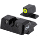 Meprolight Hyper Bright Springfield Armory Echelon Fixed Tritium Night Sight Set, Black, Yellow Front Sight, 0401453121