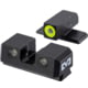 Meprolight Hyper Bright Springfield Armory Hellcat Low Fixed Tritium Night Sight Set, Black, Yellow Front Sight, 0401403121