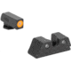 Meprolight Hyper-Bright Taurus Gx4, Black Orange Ring, 465013131, 465013131