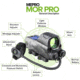 Meprolight MEPRO Mor Pro M&amp;P Red Dot Sight, 2.2 MOA Bullseye Reticle, Green/IR Laser, Black, ML403808