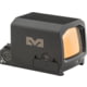 Meprolight MPO PRO-F 1x 0.95x0.7in Reflex Red Dot Sight, Green 3 MOA Dot, 33 MOA Bullseye/Dot Reticle, Black, 901141282
