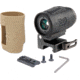 Meprolight MMX3 3x18mm Micro Magnifier w/ Quick Flip, QD Picatinny, Black, 2.8x1.4x1.74 inch, 8016000100
