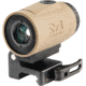 Meprolight MMX3 3x18mm Micro Magnifier w/ Quick Flip, QD Picatinny, Black, 2.8x1.4x1.74 inch, 8016000100