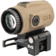 Meprolight MMX3 3x18mm Micro Magnifier w/ Quick Flip, QD Picatinny, Black, 2.8x1.4x1.74 inch, 8016000100