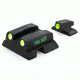 Meprolight Tru-Dot Green/Green Front and Rear Night Sights for Beretta PX4 C&amp;D, ML10667G