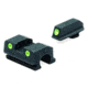 Meprolight Green Front &amp; Rear Night Sight for Walther P99 9mm, 40 Full Size, 18800