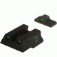 Meprolight Night Sights, Green Front/Orange Rear, HK USP, Compact 11517O, 115173301