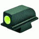MeproLight Para LDA, Slanted Slide Serrations Post after 2007, Front Sight, Green ML11802F.S, EDEMO1