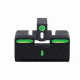 Meprolight R4E Optimized Duty Sight Set, Full Size, Glock Only, Green Front/Green Rear, ML12224G, 122243101