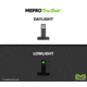 Meprolight Tru-Dot Shotgun Night Sight for Mossberg M500, M590 - Green Front 38501, 1385013101