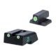Meprolight USA Tru-Dot Night Sight-TD fixed Armscor/RIA Tac 45 1911s Front and Rear Sight Set