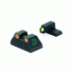 Meprolight Night Sights, Green Front/Orange Rear, HK USP, Full Size, 11516O, 115163301
