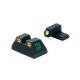 Meprolight Night Sights, Green Front/Orange Rear, HK USP, Full Size, 11516O, 115163301