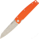 Mercury Logan Linerlock Orange Folding Knife,3.75in,D2 Tool Steel,Standard Edge,Orange,G10 Handle MER9LGARSB