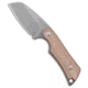 Mercury Mercury Kali Sheepsfoot Mini Fixed Blade Knife Natural Micarta 2.5" SW, Brown, N690, adult, BHQ-179622