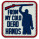 Merica Life From my Cold Dead Heads PVC Patch, 1.5 x 1.4, FMCDH