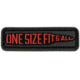 Merica Life One Size Fits All PVC Patch, 2.75 x .80, OSFA