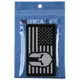 Merica Life Reflective Fabric US Flag w/ Molon Labe Spartan Patch, 3 x 2in, REF-USFLAG-SPARTAN