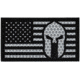 Merica Life Reflective Fabric US Flag with Molon Labe Spartan Patch, 3 x 2, REF-USFLAG-SPARTAN