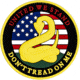 Merica Life United We Stand. Dont Tread On Me PVC Patch, 2.3, R-DTOM
