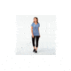 Smartwool Merino 150 Baselayer Pattern Short Sleeve-Women's, Blue Steel, Extra Large, SW015254474-XL