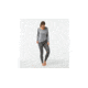 Smartwool Merino 250 Baselayer Pattern Bottom-Women's, Black-Moonbeam Heather, Large, SW0NP207A51-L