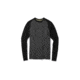 Smartwool Merino 250 Baselayer Pattern Crew - Mens, Black/Black, 2XL, SW0NP601002-XXL