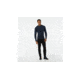 Smartwool Merino 250 Baselayer Pattern Crew-Men's, Deep Navy-Bright Cobalt, Extra Large, SW0NP601A40-XXL