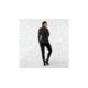 Smartwool Merino 250 Baselayer Pattern Crew-Women's, Black-Charcoal H, Extra Small, SW0NP226A41-XS