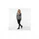 Smartwool Merino 250 Baselayer Pattern Crew-Women's, Black-Moonbeam Heather, Extra Small, SW0NP226A51-XS