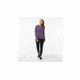 Smartwool Merino 250 Baselayer Pattern Crew-Women's, Dark Blue Steel, Extra Small, SW0NP226292-XS