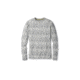 Smartwool Merino 250 Baselayer Pattern Crew-Women's, Light Gray-Moonbeam Heather, Small, SW0NP226A42-S