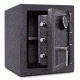 Mesa Safes Burglary and Fire Safe,1.7 cu ft,16.5x14.25x12.5in,Hammered Grey MBF1512C