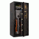 Mesa Safes Gun Safe,42 Gun Capacity,21.1 cu ft,67x32.25x16.875in,Combination Lock,Textured Black MBF7236C
