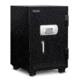 Mesa Safes UL Classified Fire Safe,2.1 cu ft,17.125x14.125x12.875in,Electronic Lock,Black MF75E