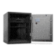 Mesa Safes UL Classified Fire Safe,1.5 cu ft,13.625x13.125x12.25in,Electronic Lock,Two-Tone Black/Grey MF60E
